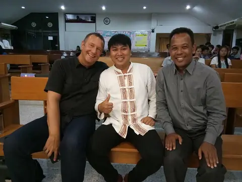 Pst Markbirth with friends